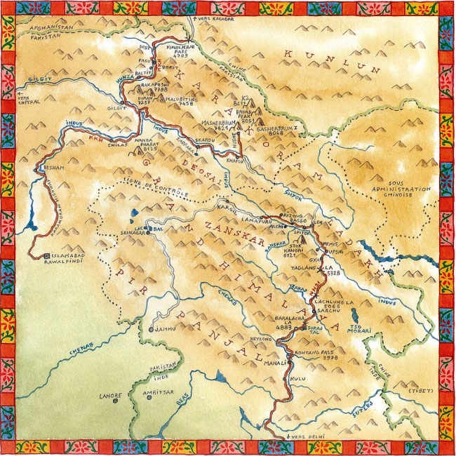 Ladakh Map